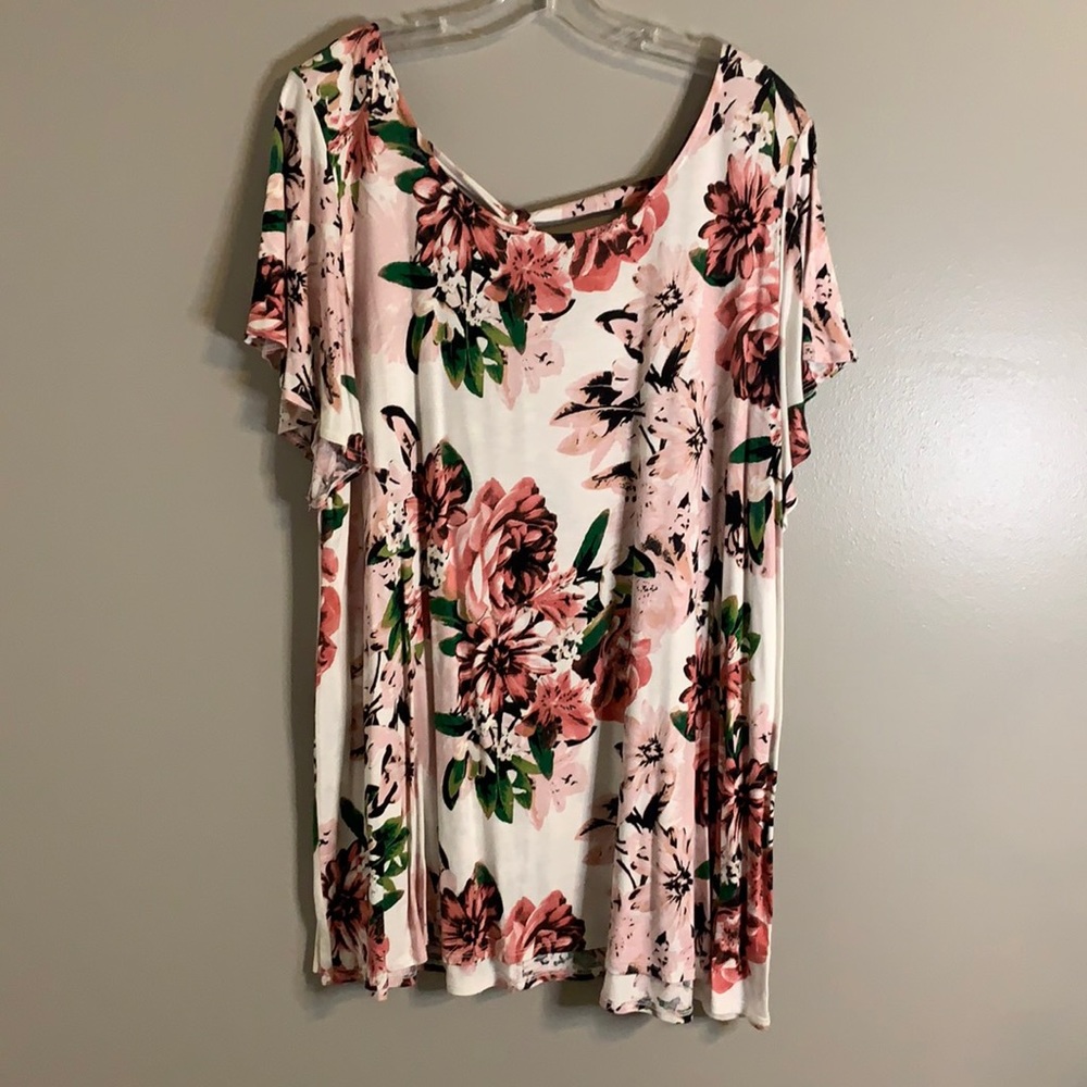 Misia Floral Print Boutique Top